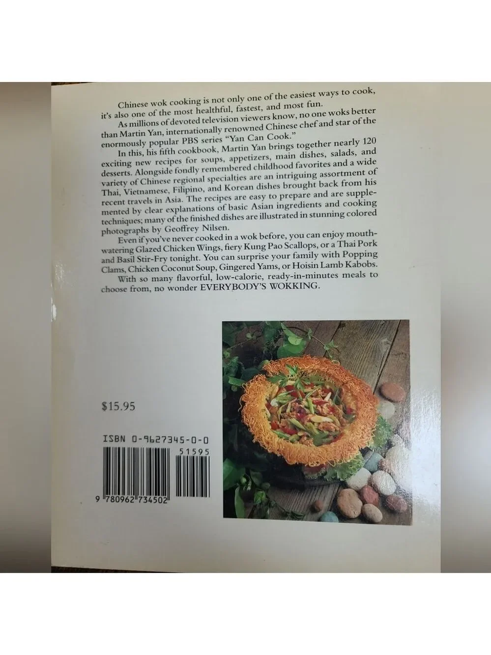 Set of Martin Yan Cookbooks Near New